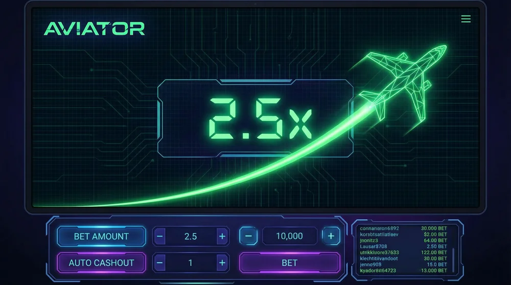 Aviator Crash Game stake bet